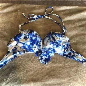 PINK tie-dye swim bikini